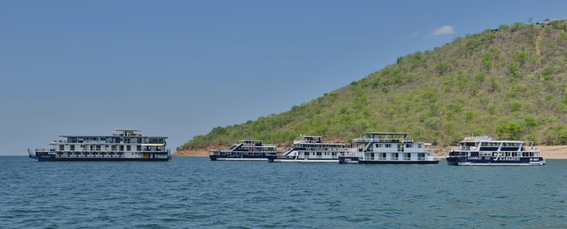 Assorted Houseboats on Lake Kariba 3